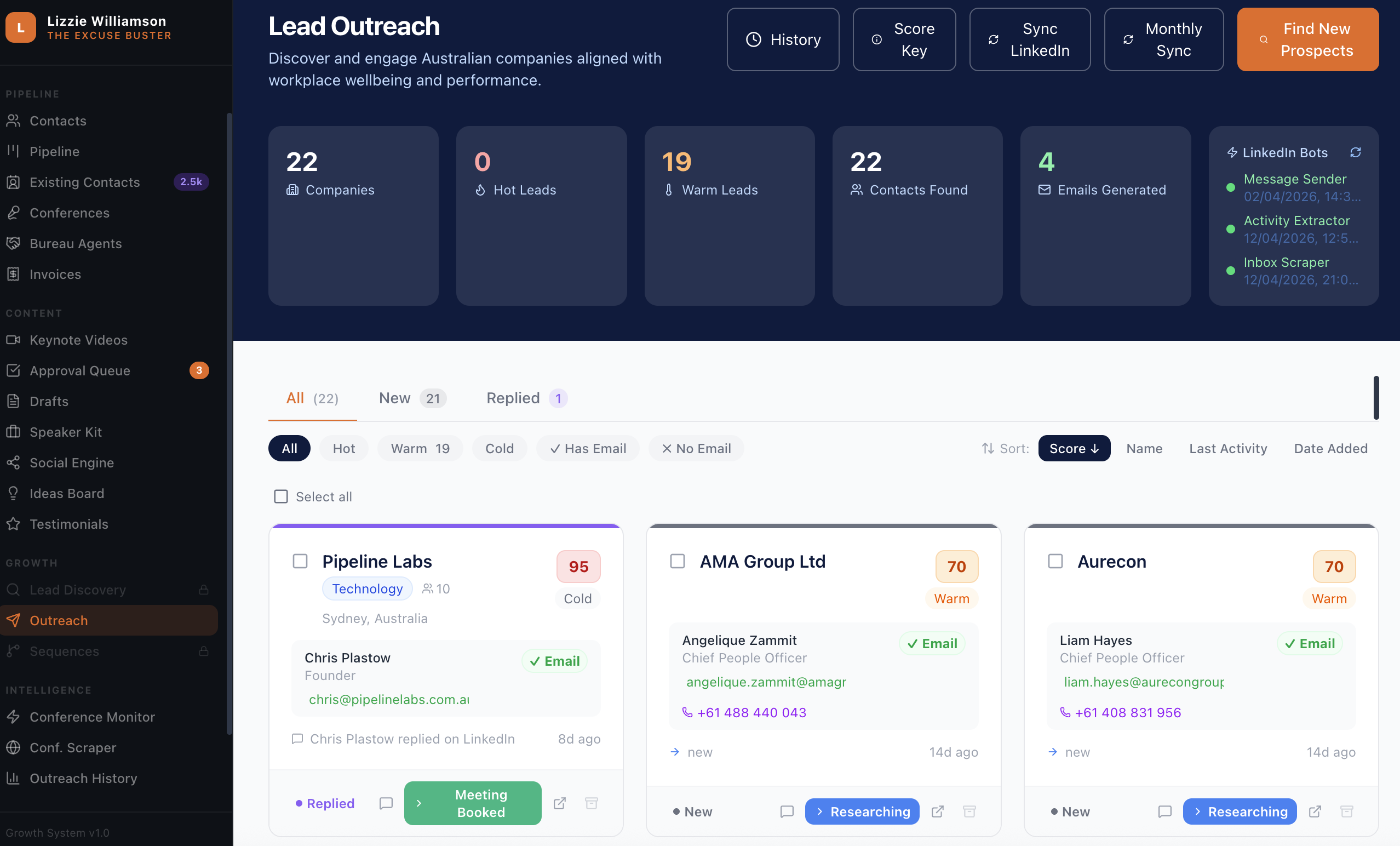 Lizzy AI – project management assistant